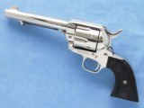 Colt Single Action Army, 3rd Generation, Cal. .45 LC, 5 1/2 Inch Barrel, Full Nickel Finished, New/Unfired - 3 of 7