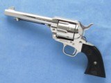 Colt Single Action Army, 3rd Generation, Cal. .45 LC, 5 1/2 Inch Barrel, Full Nickel Finished, New/Unfired - 7 of 7