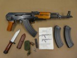 Scarce Early Norinco AKM-47S Under-Folder Imported by Sile Inc. N.Y. U.S.A (Early 1980's)
** Unfired & NIB!! **SOLD - 3 of 25