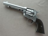 Colt SAA Nickel .45 L.C. 5-1/2" Barrel
1st Generation **Black Powder Frame** Mfg. 1883 - 1 of 26