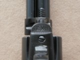 Colt Single Action Frontier Scout (F Suffix)
Cal. 22 LR, Blue Finish, 4-3/4" barrel, 1968 Vintage - 23 of 24