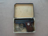 1930 Colt Model 1908 Vest Pocket .25 ACP Pistol w/ Original Box & Owner's Manual
** Spectacular Pistol! ** - 2 of 25