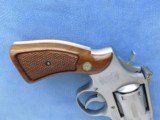 Smith & Wesson Model 67 (no dash) Combat Masterpiece, Cal. .38 Special, Stainless Steel Rear Sight, 1973 Vintage, Box - 6 of 11