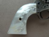 Colt SAA Sheriff's Model Nickel .45 L.C. 4" Barrel
1st Generation **Ben Lane Engraved** - 6 of 24