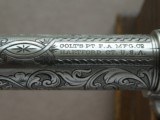 Colt SAA Sheriff's Model Nickel .45 L.C. 4" Barrel
1st Generation **Ben Lane Engraved** - 23 of 24