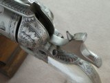 Colt SAA Sheriff's Model Nickel .45 L.C. 4" Barrel
1st Generation **Ben Lane Engraved** - 11 of 24