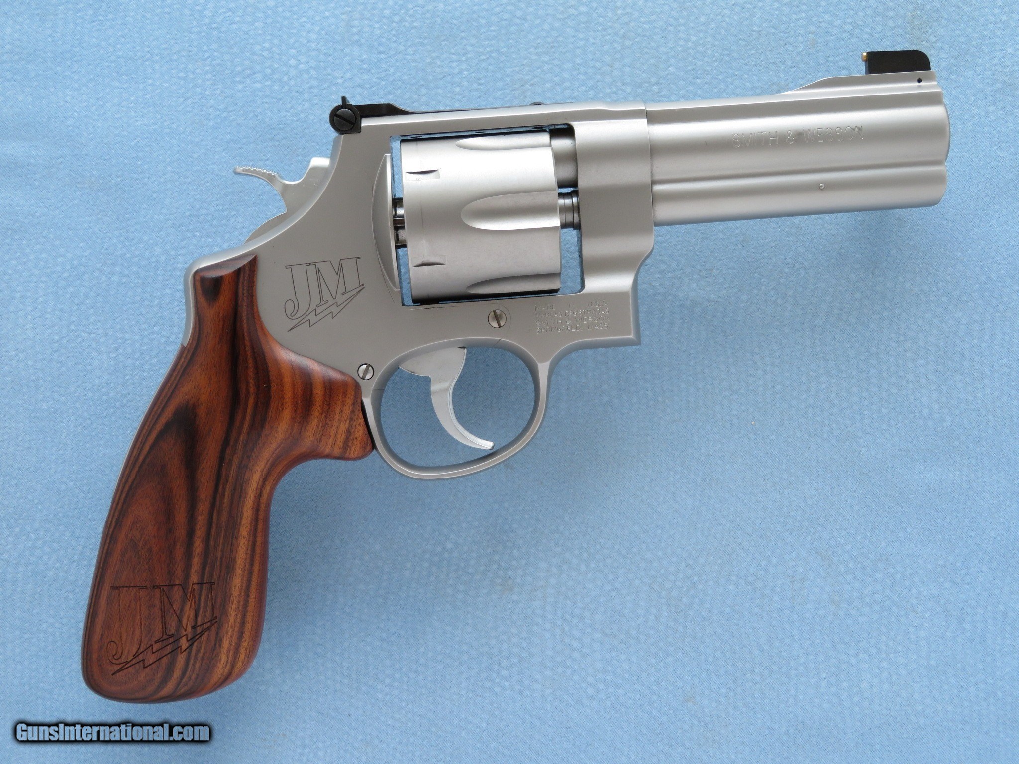 Smith & Wesson Model 625 JM (Jerry Miculek), Cal. .45 ACP, 4 Inch ...