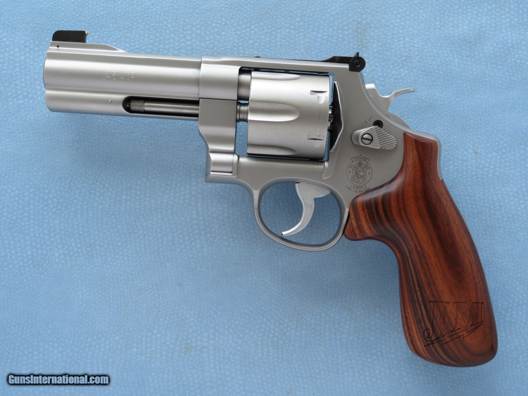 Smith & Wesson Model 625 JM (Jerry Miculek), Cal. .45 ACP, 4 Inch ...