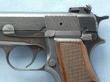 Browning Hi Power P35 9MM W/ Adjustable Sights **Belgium Made in 1981** - 8 of 20