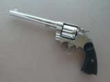 1923 Colt New Service Revolver .45 Long Colt w/ Factory Nickel Finish SOLD - 1 of 25