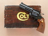 Colt Diamondback, Cal. .38 Special, 4 Inch Barrel, Blue Finished, with Box - 1 of 14