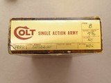 Colt New Frontier Single Action Army, Cal. .45 LC, 7 1/2 Inch Barrel, 1978 Vintage, with Box - 14 of 14