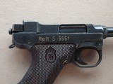 Husqvarna "Rplt. S 5551" Marked M40 Lahti 9mm w/ Original Holster, 2 Extra Mags, Original Belt, and Original Sam Browne Strap
** Beautiful - 7 of 25