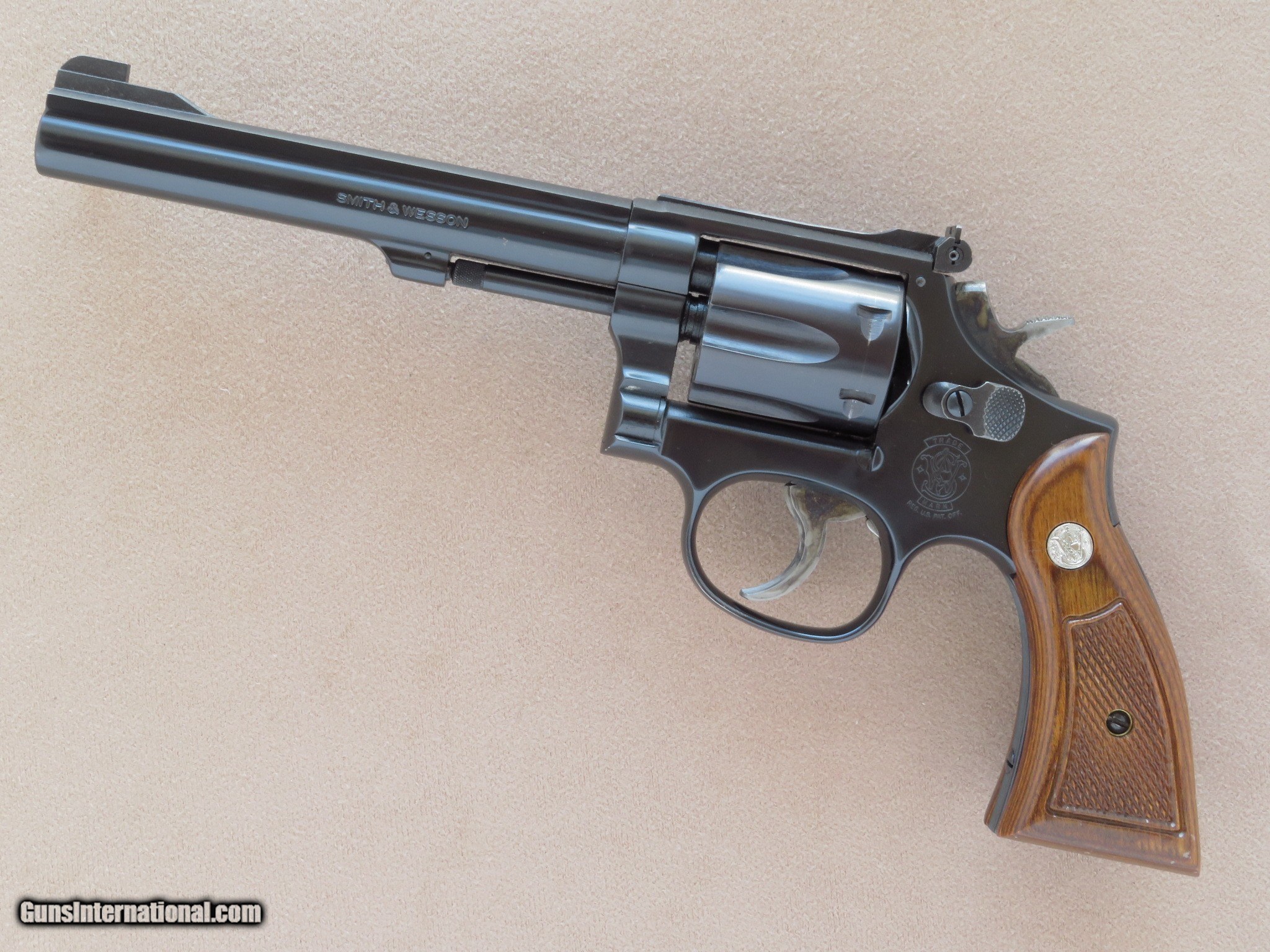 Smith & Wesson Model 17 (K-22 Masterpiece), Cal. .22 LR, 17-5, Plus ...