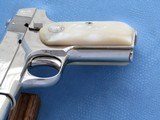 Colt Model 1908 Pocket .380 A.C.P. ***Factory Nickel W/ Factory Pearl Grips** LNIB - 20 of 25
