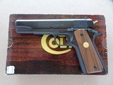 1981 Colt 70 Series Government Model MkIV .45 ACP Pistol w/ Box, Etc.
** FLAT MINT!! **
SOLD - 1 of 25