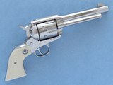 Ruger Vaquero, Old Model, Cal. .44-40 Win., Stainless, 5 1/2 Inch Barrel - 1 of 6