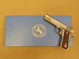 Colt MK IV Government Model Series 70, Stainless, Cal. .45 ACP - 1 of 11
