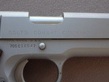 1972 Colt Combat Commander .45 ACP Pistol in Satin Nickel Finish w/ Box & Paperwork
*** FLAT MINT!! *** - 11 of 25