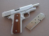 1972 Colt Combat Commander .45 ACP Pistol in Satin Nickel Finish w/ Box & Paperwork
*** FLAT MINT!! *** - 21 of 25