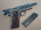 WW2 1943 Remington Rand 1911A1 .45 Pistol w/ Holster
** 100% Original & Correct ** - 21 of 25