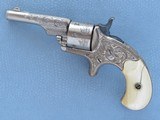Colt Open-Top, Engraved, Ivory Grips, Cal. .22 R.F., Factory Letter - 1 of 11