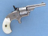Colt Open-Top, Engraved, Ivory Grips, Cal. .22 R.F., Factory Letter - 9 of 11