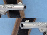 Colt Open-Top, Engraved, Ivory Grips, Cal. .22 R.F., Factory Letter - 6 of 11