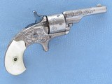 Colt Open-Top, Engraved, Ivory Grips, Cal. .22 R.F., Factory Letter - 2 of 11
