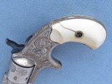 Colt Open-Top, Engraved, Ivory Grips, Cal. .22 R.F., Factory Letter - 4 of 11
