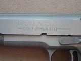 1990 Colt Delta Gold Cup National Match in 10mm Caliber w/ Original Box & Paperwork, Etc.
** Rare Unfired & Mint Gun! ** SOLD - 3 of 25