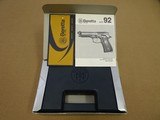 1989 Beretta Model 92F 9mm Pistol w/ Original Box, Paperwork, Etc
** Flat MINT & Unfired Italian Manufacture! ** SOLD - 24 of 25