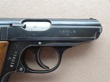 SS Contract Walther PPK .32 ACP Pistol w/ Matching Magazine
** Beautiful Refinished Rare Gun! ** - 6 of 25
