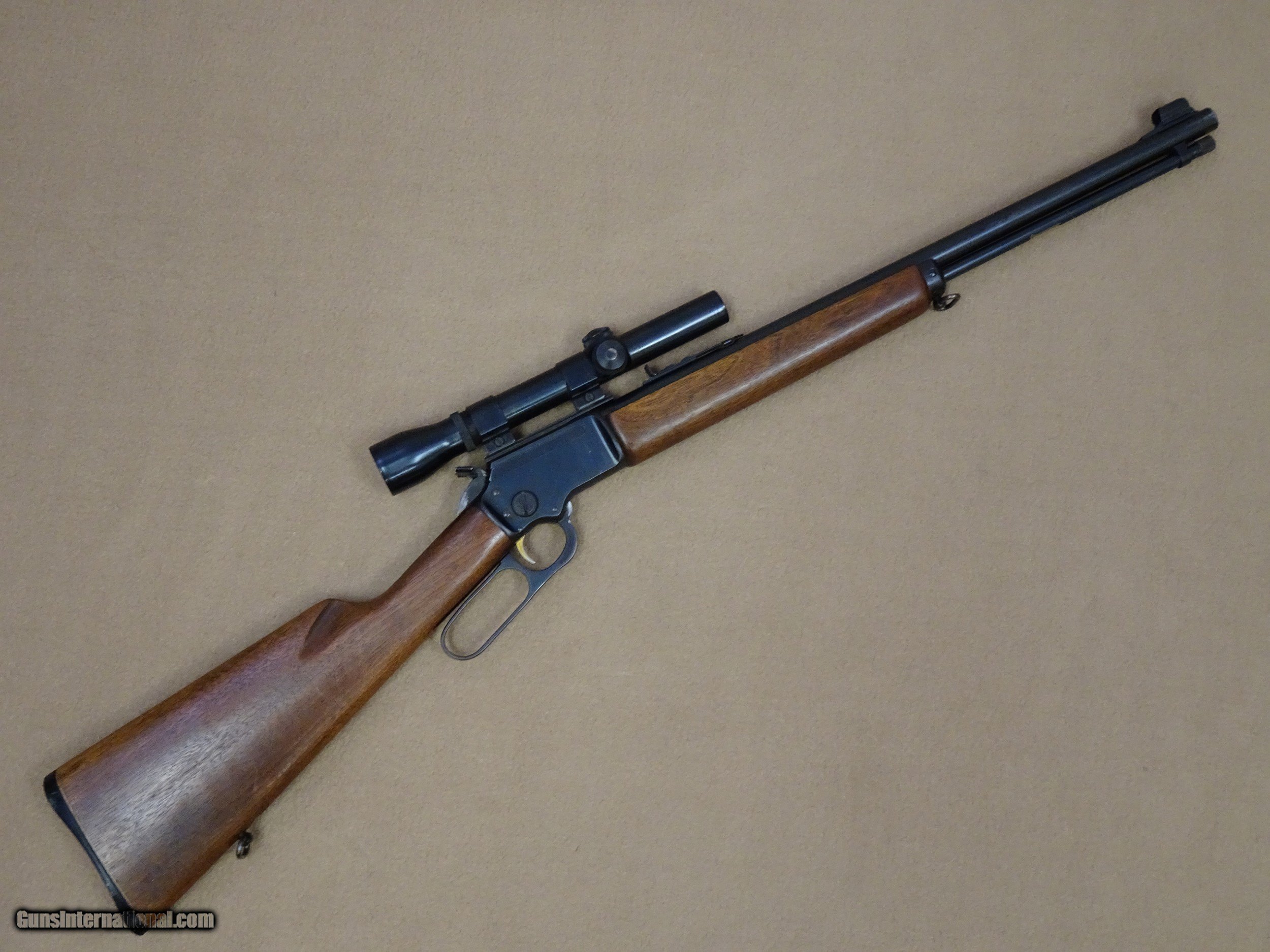1964 Marlin Model Golden 39A Mountie .22 LeverAction Rifle w/ Vintage Weaver K2.5 Scope ** Nice