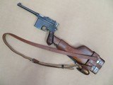 Mauser Model 1930 Commercial Broomhandle ** Complete rig in beautiful original condition** SOLD - 3 of 23