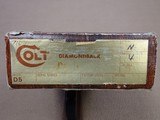 1977 Colt Diamondback .38 Special
4" Nickel Finish UNFIRED NEW IN BOX!
** Rare MINT Nickel 4"! ** - 23 of 25