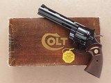 Colt Python, 6 Inch Barrel, Cal. .357 Magnum, with Original Box & Paper-work, 1977 Vintage - 8 of 12