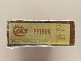 Colt Python, 6 Inch Barrel, Cal. .357 Magnum, with Original Box & Paper-work, 1977 Vintage - 12 of 12