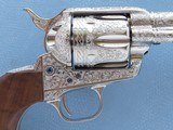 Howard Dove Engraved Colt Single Action, Cal. .44/40, 1989 Colt Collectors Association Show Gun, Gorgeous - 6 of 24