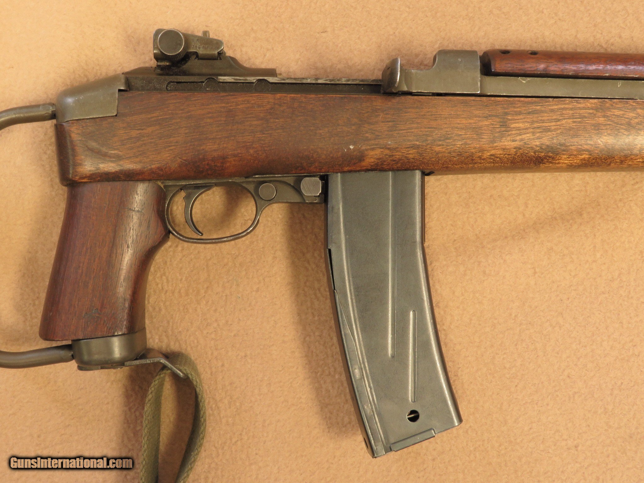 Inland M1 A1 Paratrooper Carbine 30 Carbine World War Ii Sold