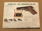 Remington - UMC Model of 1911 Commemorative 1911, Cal. .45 ACP - 8 of 10