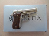 Beretta Model 84FS Cheetah Nickel .380 A.C.P.
**ANIB** - 1 of 21