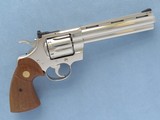 Colt Python, 6 Inch Nickel, Cal. .357 Magnum SALE PENDING - 2 of 8