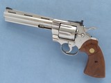 Colt Python, 6 Inch Nickel, Cal. .357 Magnum SALE PENDING - 7 of 8