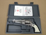 2003 Ruger Old Army in Gloss Stainless w/ 5.5" Barrel & Fixed Sights with Original Box
** Scarce & Minty Old Army Variation! ** SOLD - 21 of 24