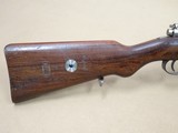Peruvian Contract Mauser Model 1909 Rifle in 7.65x53 Caliber
** Beautiful Peru Mauser w/ Intact Crest! ** SOLD - 4 of 25