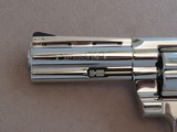 Colt Python 357 Magnum 4" Nickel **Mfg. 1965** - 8 of 20