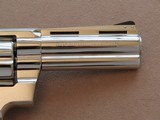 Colt Python 357 Magnum 4" Nickel **Mfg. 1965** - 5 of 20