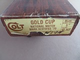 1977 Colt Mk IV Series 70 Gold Cup National Match .45 1911 Pistol
**MFG. 1982** - 2 of 19