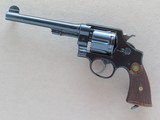 Smith & Wesson .455 Hand Ejector Second Model, Canadian Proof Marked, 1916 Vintage - 1 of 11